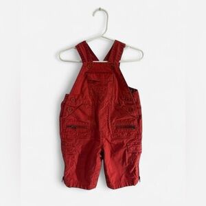 Baby GAP Kids Cherry Red Overalls